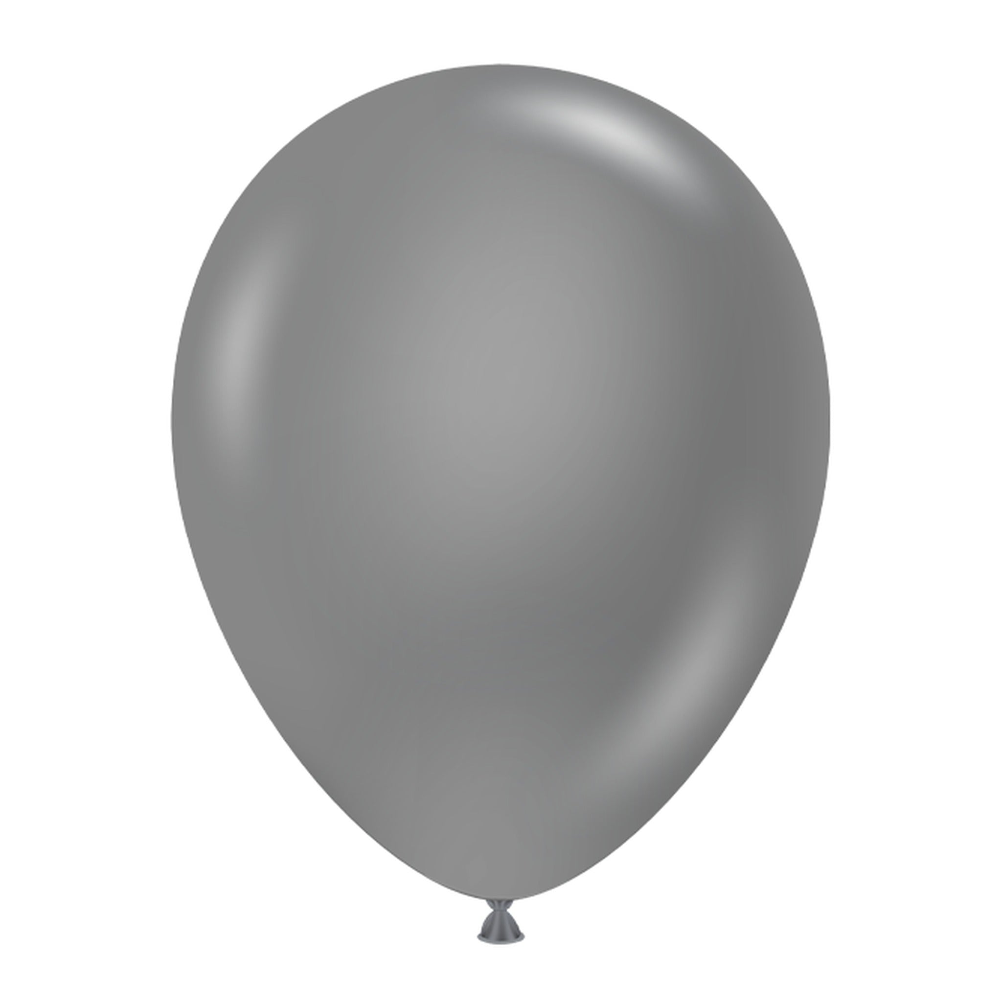 Tuftex Silver 100ct Latex Balloon 11"